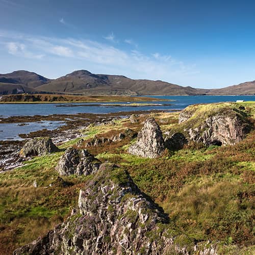 rugged moorland scenery