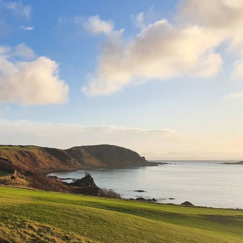 ragged Jura coastline