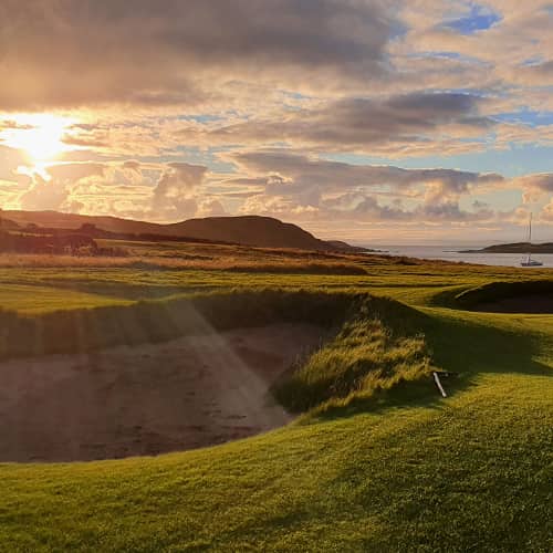 17th hole at Ardfin